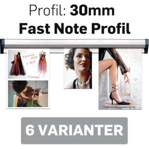 Fast Note Profile 30mm